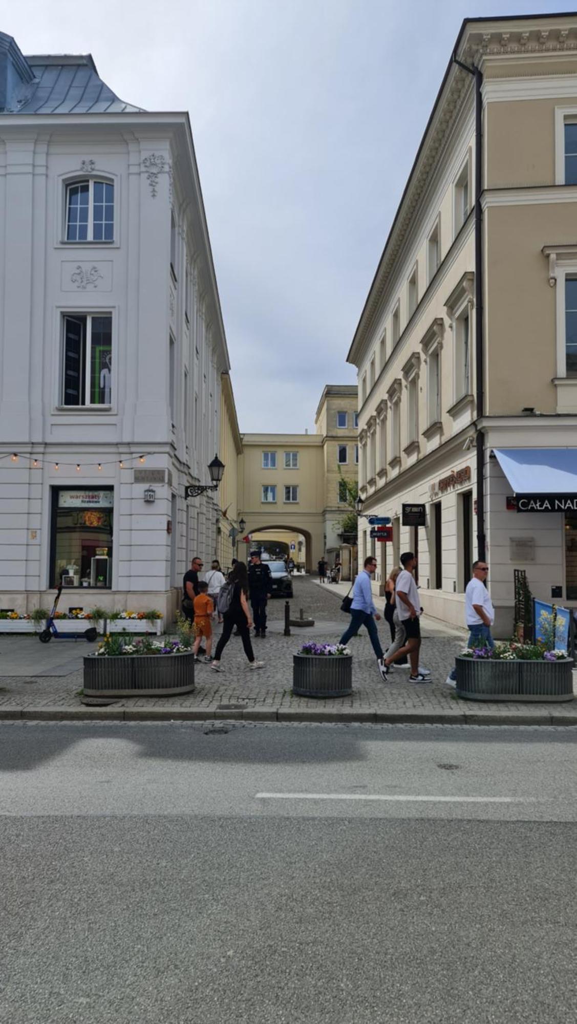 Apartament Wschodni Z Balkonem 4 Osoby Warschau Exterior foto