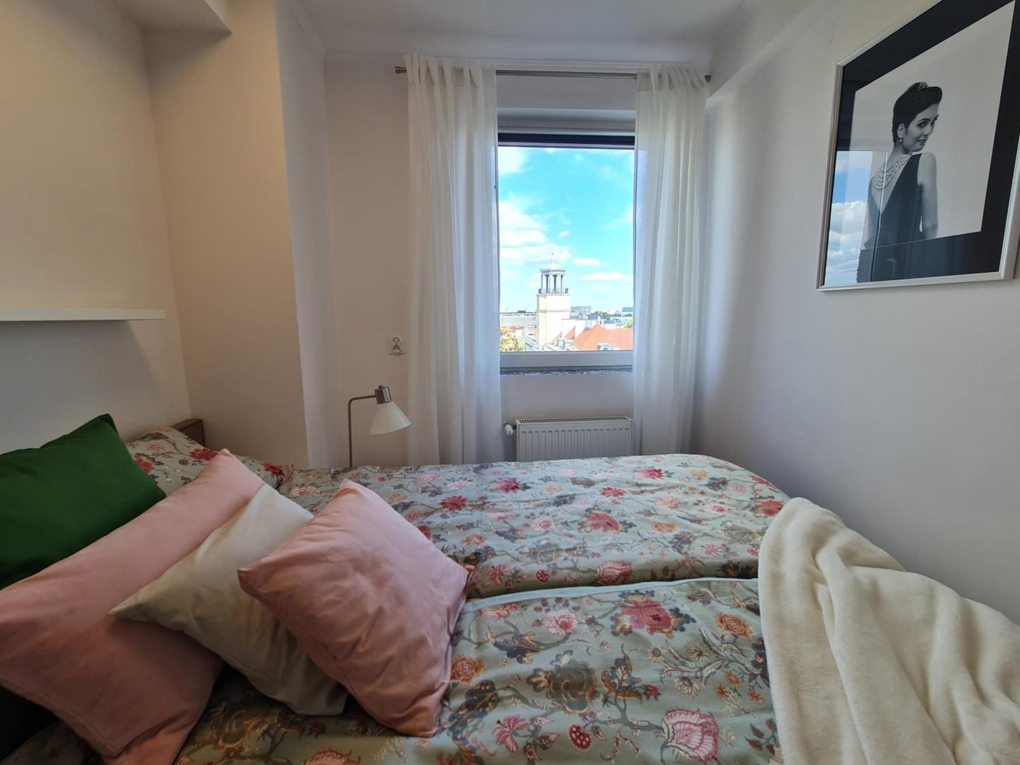 Apartament Wschodni Z Balkonem 4 Osoby Warschau Exterior foto