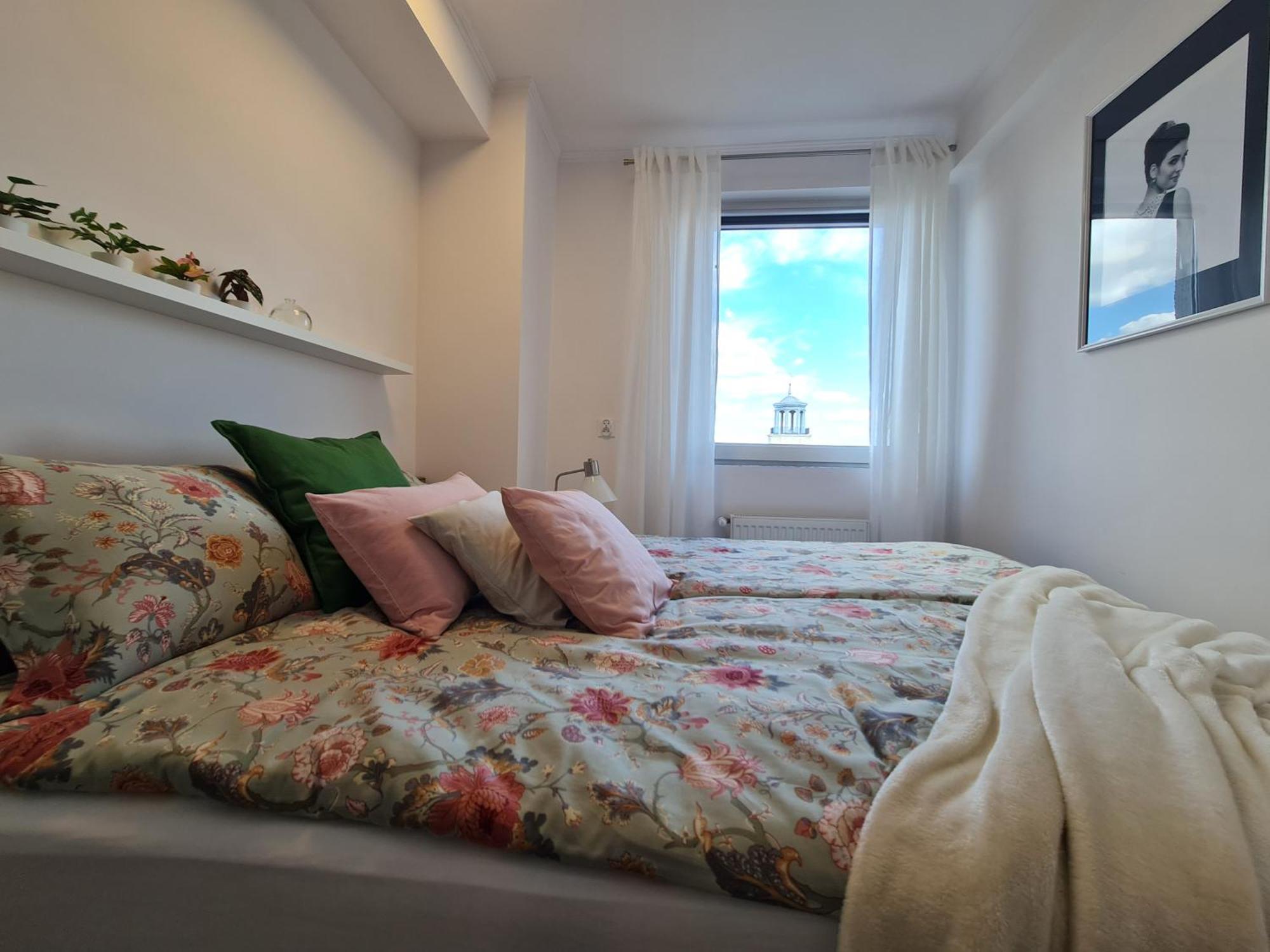 Apartament Wschodni Z Balkonem 4 Osoby Warschau Exterior foto