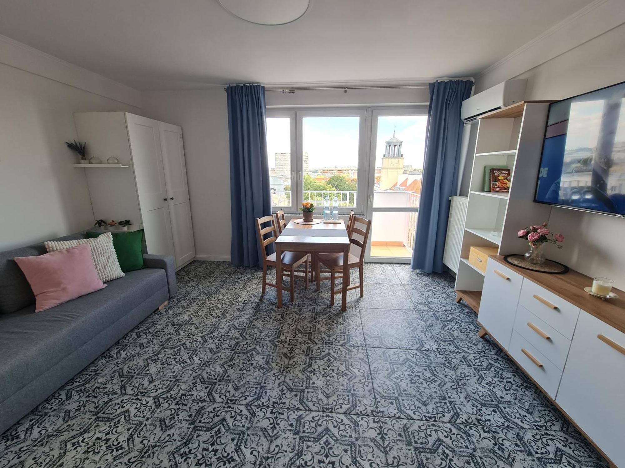 Apartament Wschodni Z Balkonem 4 Osoby Warschau Exterior foto