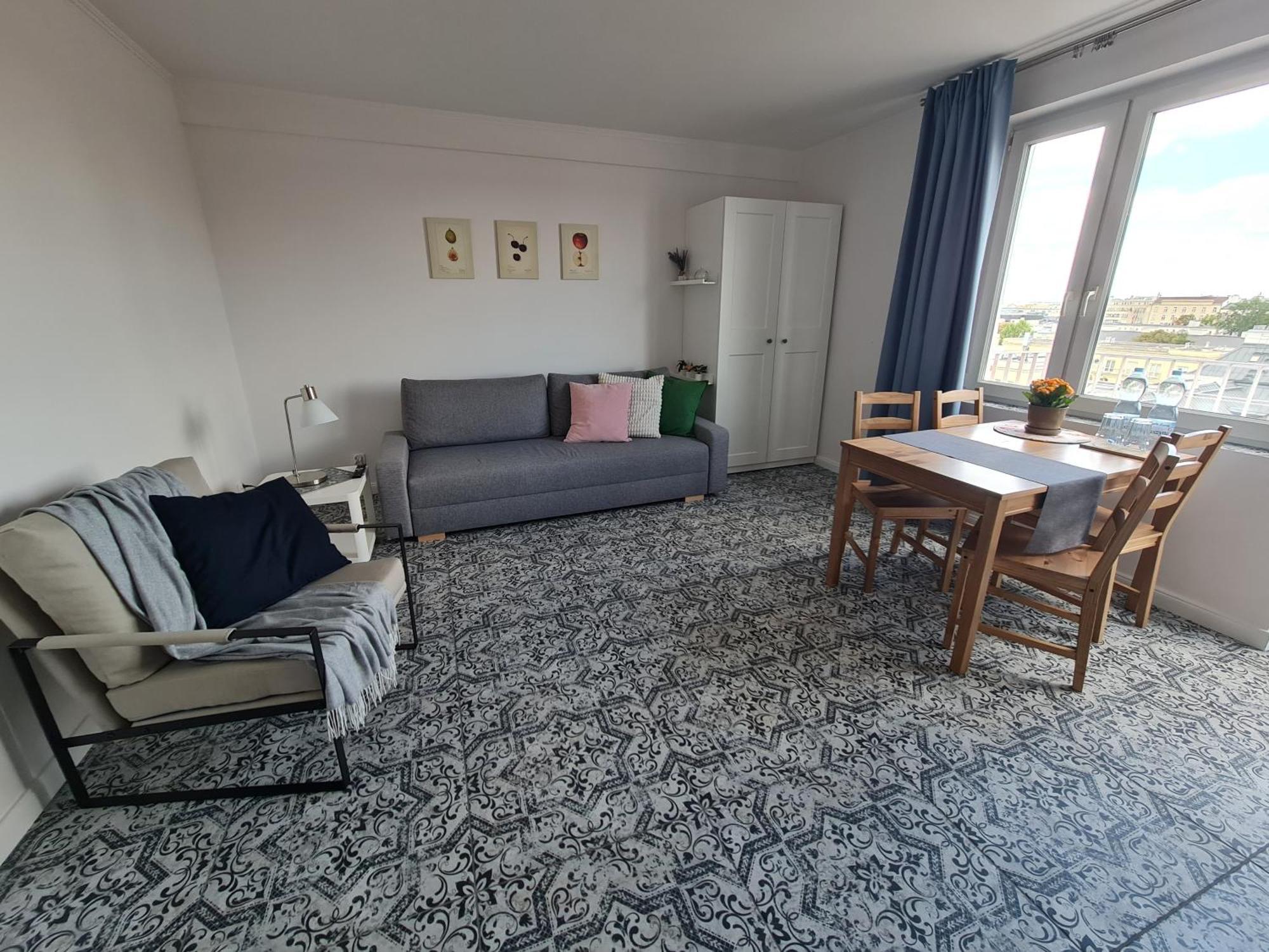 Apartament Wschodni Z Balkonem 4 Osoby Warschau Exterior foto