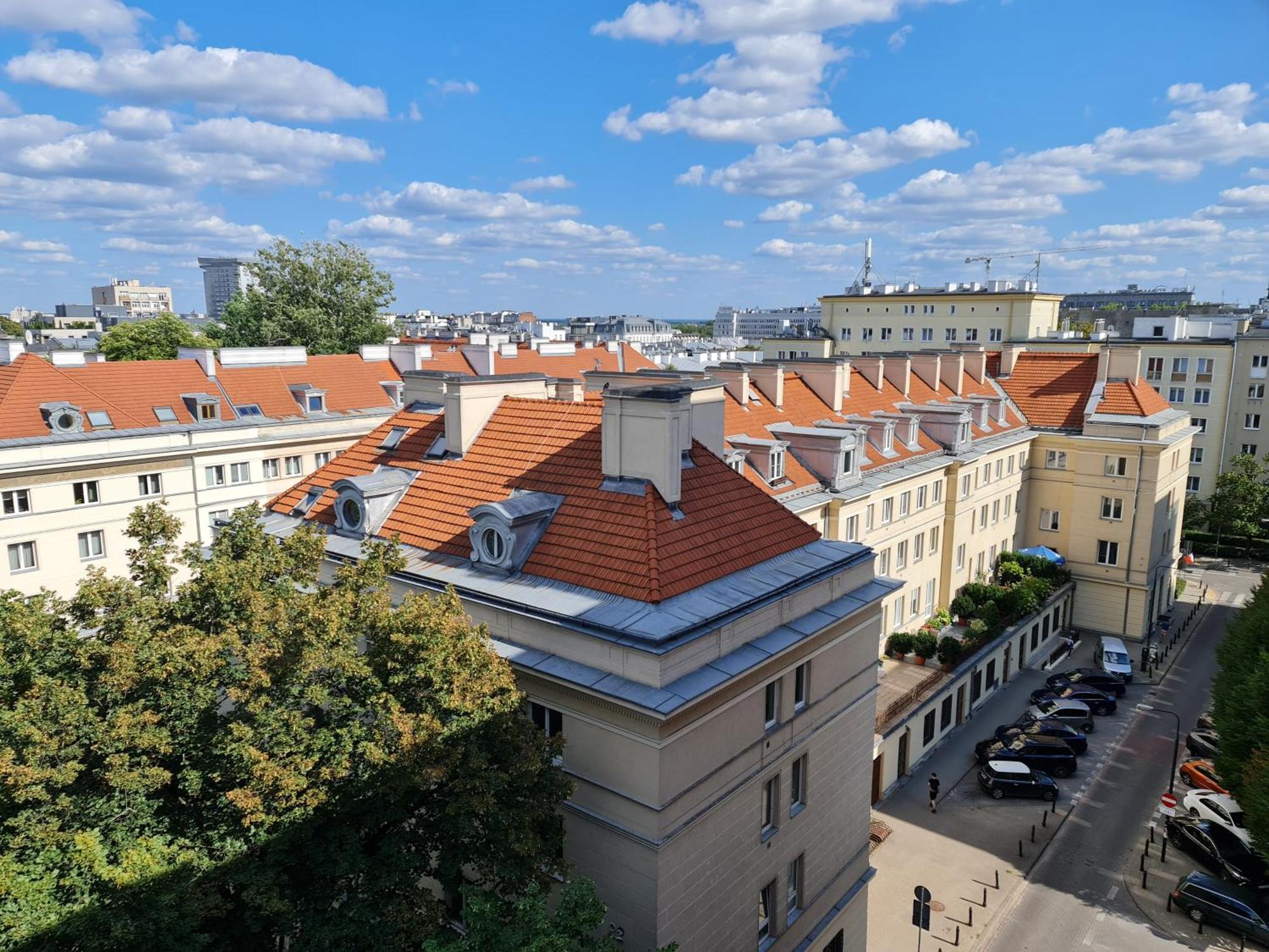 Apartament Wschodni Z Balkonem 4 Osoby Warschau Exterior foto